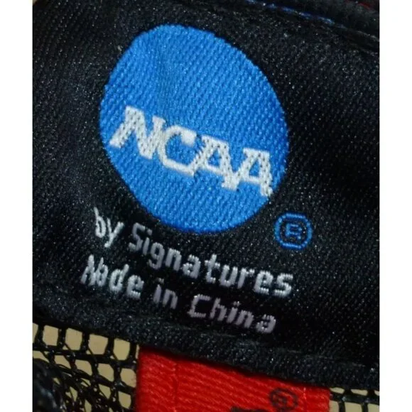 Ohio State Buckeyes Mascot Brutus Embroidered Mesh Snapback Hat Trucker Cap - Picture 7 of 7